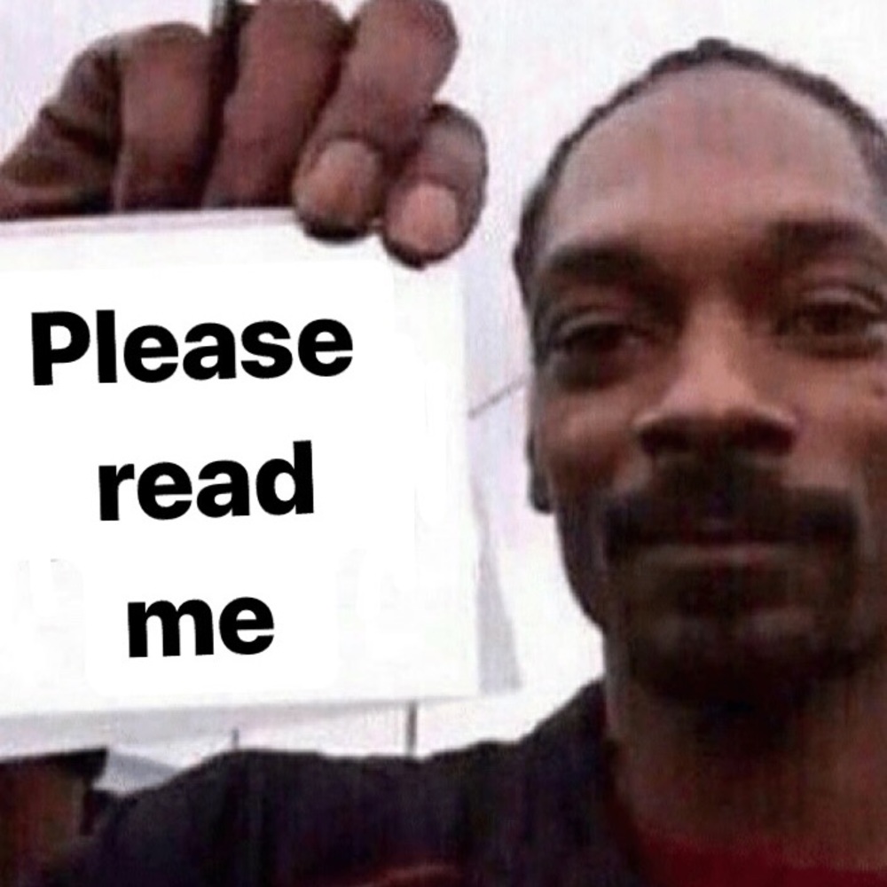 Plz read <3